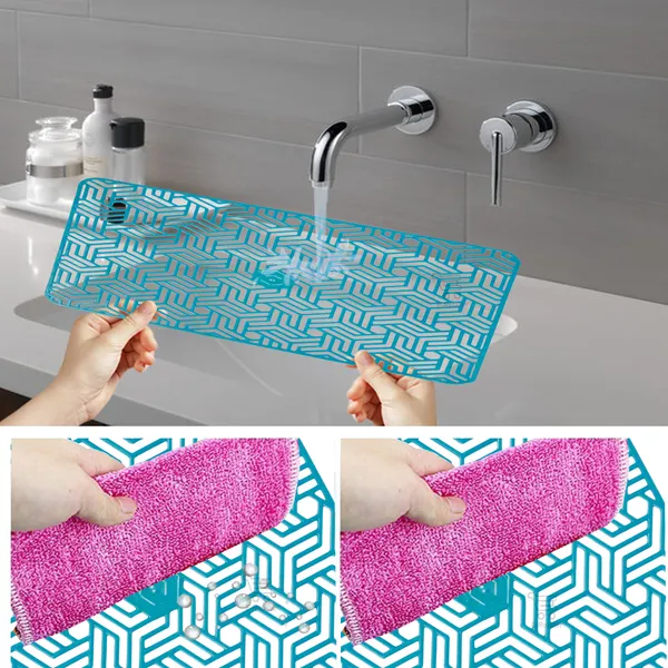 Set_of_4_Pcs._Multipurpose_Mats/Fridge_Mats/Refrigerator_Drawer_Mats_(Material-PP,_Color-Red,_Size-17.5X11.5_Inches)