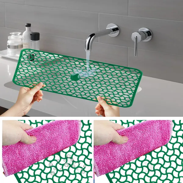 Set_of_4_Pcs._Multipurpose_Mats/Fridge_Mats/Refrigerator_Drawer_Mats_(Material-PP,_Color-Red,_Size-17.5X11.5_Inches)