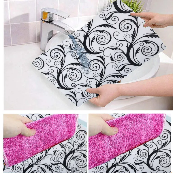 6_Pcs_Of_Cover_Multipurpose_Mats/Fridge_Mats/Refrigerator_Drawer_Mats_(Material-PP,_Color-Red,_Size-17.5X11.5_Inches)