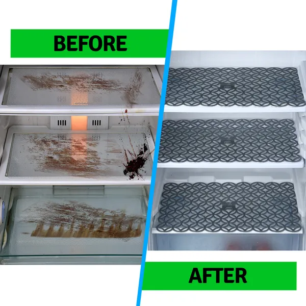 6_Pcs_Of_Cover_Appliance_Cover_Combo_Set_of_(1_Pc._Fridge_Top_Cover_+_2_Pcs._Fridge_Handle_Cover_+_6_Pcs._Fridge_Mat)