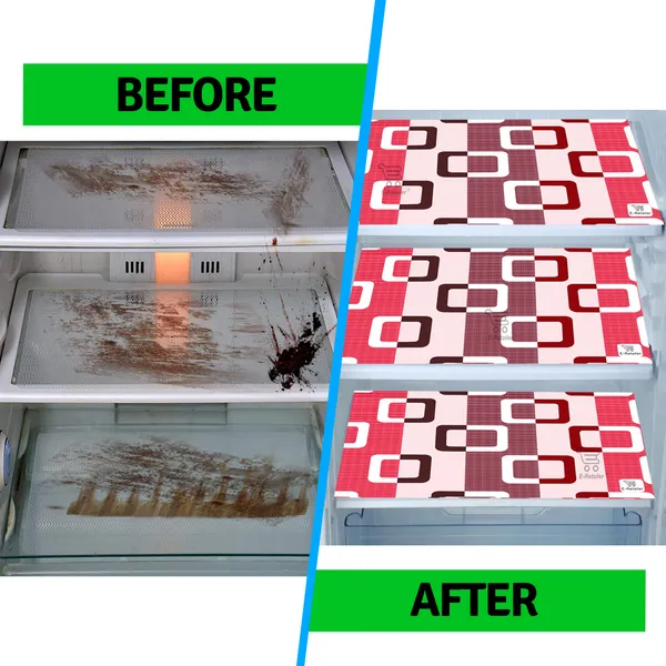 Multipurpose_Mats/Fridge_Mats/Refrigerator_Drawer_Mats_(Material-PP,_Color-Red,_Size-17.5X11.5_Inches)