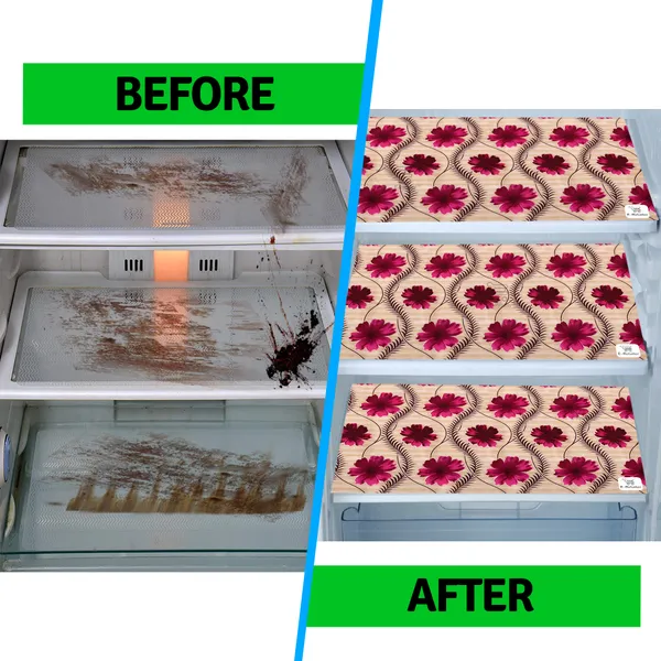 Multipurpose_Mats/Fridge_Mats/Refrigerator_Drawer_Mats_(Material-PP,_Color-Red,_Size-17.5X11.5_Inches)