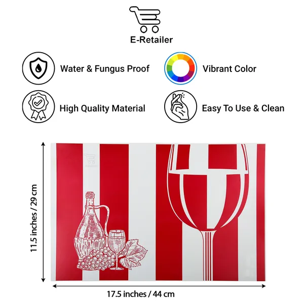 6_Pcs_Of_Cover_Appliances_Cover_Combo_Set_of_(1_Pc._Fridge_Top_Cover_+_1_Pc._Fridge_Handle_Cover_+_6_Pcs._Fridge_Mat_+_1_Pc._Wall_Hanging_Storage_Organizer)