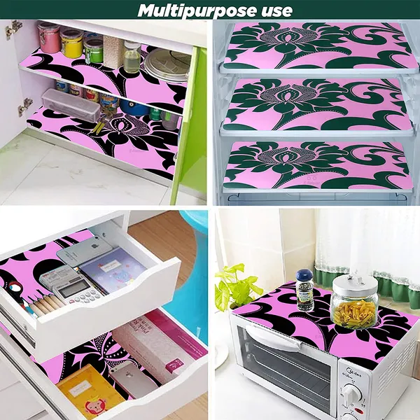Multipurpose_Mats/Fridge_Mats/Refrigerator_Drawer_Mats_(Material-PP,_Color-Red,_Size-17.5X11.5_Inches)