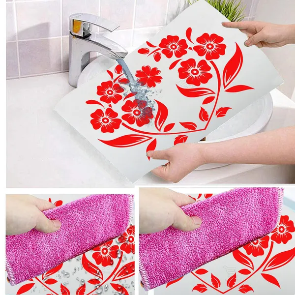 Multipurpose_Mats/Fridge_Mats/Refrigerator_Drawer_Mats_(Material-PP,_Color-Red,_Size-17.5X11.5_Inches)
