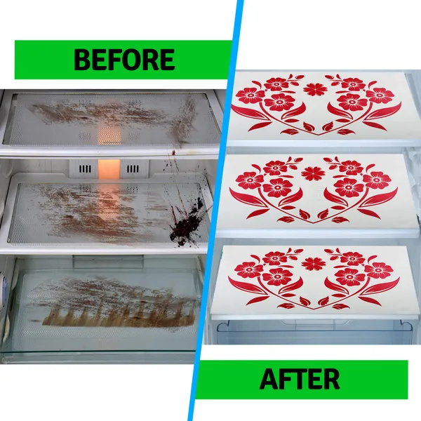 Multipurpose_Mats/Fridge_Mats/Refrigerator_Drawer_Mats_(Material-PP,_Color-Red,_Size-17.5X11.5_Inches)