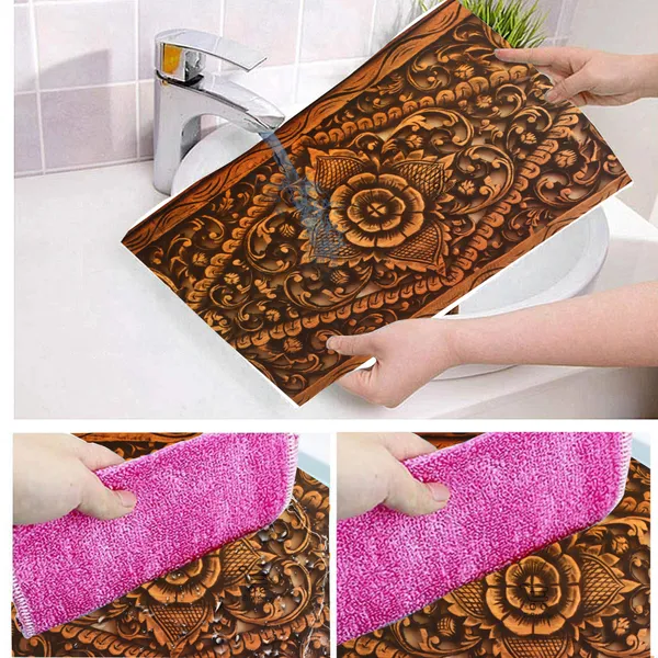 Set_of_4_Pcs._Multipurpose_Mats/Fridge_Mats/Refrigerator_Drawer_Mats_(Material-PP,_Color-Red,_Size-17.5X11.5_Inches)