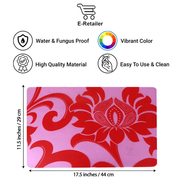 6_Pcs_Of_Cover_Appliance_Cover_Combo_Set_of_(1_Pc._Fridge_Top_Cover_+_2_Pcs._Fridge_Handle_Cover_+_6_Pcs._Fridge_Mat)