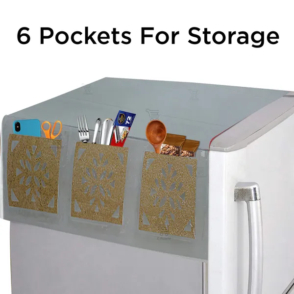 Appliance_Cover_Combo_Set_of_(1_Pc._Fridge_Top_Cover_+_1_Pc._Fridge_Handle_Cover_+_3_Pcs._Fridge_Mat)