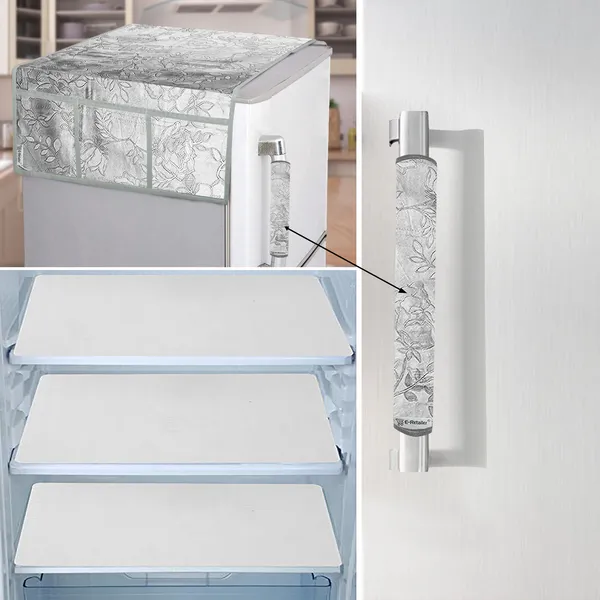 Appliance_Cover_Combo_Set_of_(1_Pc._Fridge_Top_Cover_+_1_Pc._Fridge_Handle_Cover_+_3_Pcs._Fridge_Mat)