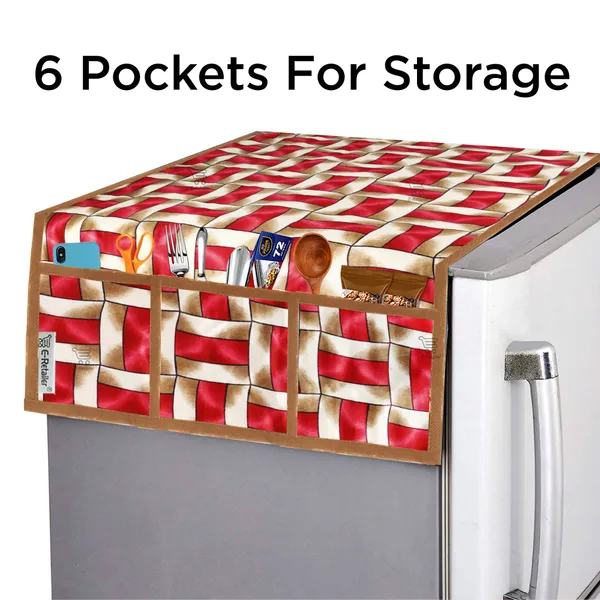 Appliance_Cover_Combo_Set_of_(1_Pc._Fridge_Top_Cover_+_1_Pc._Fridge_Handle_Cover_+_4_Pcs._Fridge_Mat)