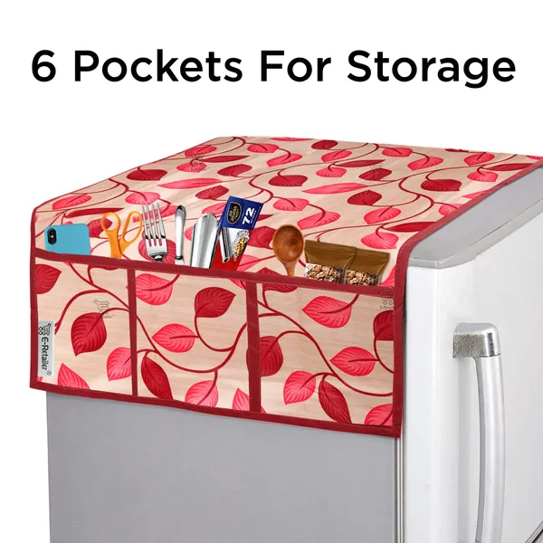 Appliance_Cover_Combo_Set_of_(1_Pc._Fridge_Top_Cover_+_1_Pc._Fridge_Handle_Cover_+_6_Pcs._Fridge_Mat)
