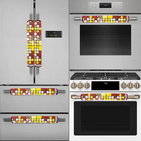 Appliance_Cover_Combo_Set_of_(1_Pc._Fridge_Top_Cover_+_1_Pc._Fridge_Handle_Cover_+_6_Pcs._Fridge_Mat)