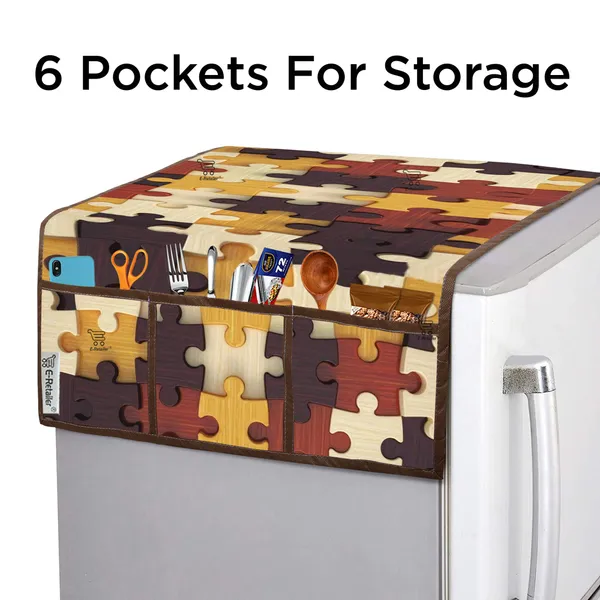 Appliance_Cover_Combo_Set_of_(1_Pc._Fridge_Top_Cover_+_2_Pcs._Fridge_Handle_Cover_+_3_Pcs._Fridge_Mat)