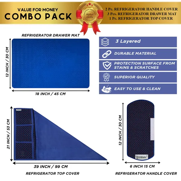 Appliance_Cover_Combo_Set_of_(1_Pc._Fridge_Top_Cover_+_2_Pcs._Fridge_Handle_Cover_+_3_Pcs._Fridge_Mat)