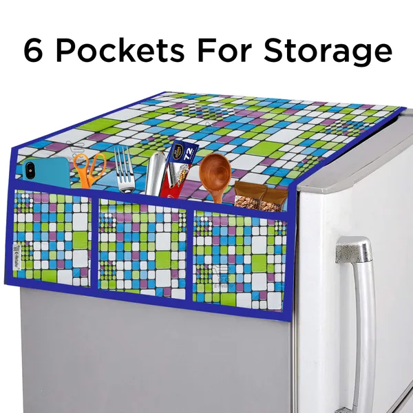 Appliance_Cover_Combo_Set_of_(1_Pc._Fridge_Top_Cover_+_2_Pcs._Fridge_Handle_Cover_+_3_Pcs._Fridge_Mat)
