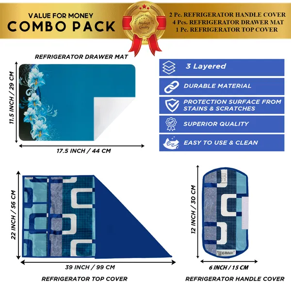 Appliance_Cover_Combo_Set_of_(1_Pc._Fridge_Top_Cover_+_2_Pcs._Fridge_Handle_Cover_+_4_Pcs._Fridge_Mat)
