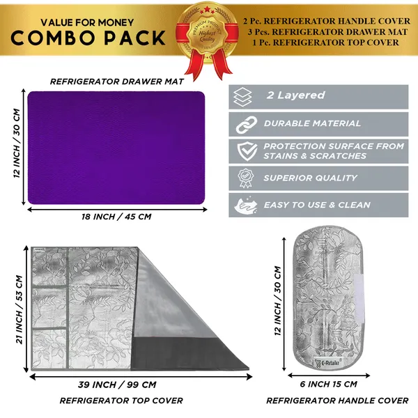 Appliance_Cover_Combo_Set_of_(1_Pc._Fridge_Top_Cover_+_2_Pcs._Fridge_Handle_Cover_+_3_Pcs._Fridge_Mat)