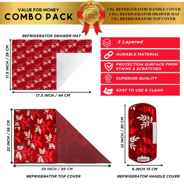 Appliance_Cover_Combo_Set_of_(1_Pc._Fridge_Top_Cover_+_2_Pcs._Fridge_Handle_Cover_+_6_Pcs._Fridge_Mat)