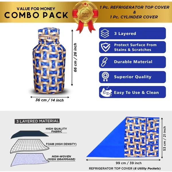 Appliances_Cover_Combo_Set_of_(1_Pc._Fridge_Top_Cover_+_1_Pc._LPG_Cylinder_Cover)