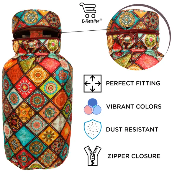 6_Pcs_Of_Cover_Multipurpose_Mats/Fridge_Mats/Refrigerator_Drawer_Mats_(Material-PP,_Color-Red,_Size-17.5X11.5_Inches)