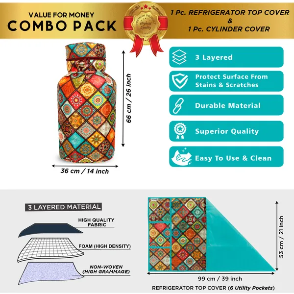 6_Pcs_Of_Cover_Multipurpose_Mats/Fridge_Mats/Refrigerator_Drawer_Mats_(Material-PP,_Color-Red,_Size-17.5X11.5_Inches)