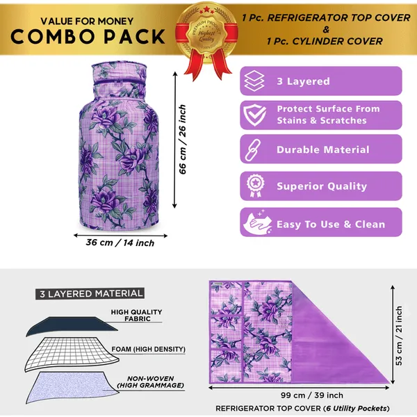 Appliances_Cover_Combo_Set_of_(1_Pc._Fridge_Top_Cover_+_1_Pc._LPG_Cylinder_Cover)