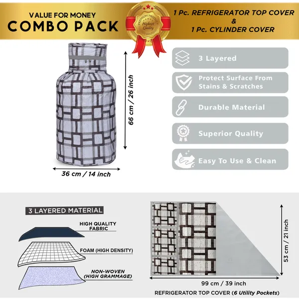 Appliances_Cover_Combo_Set_of_(1_Pc._Fridge_Top_Cover_+_1_Pc._LPG_Cylinder_Cover)