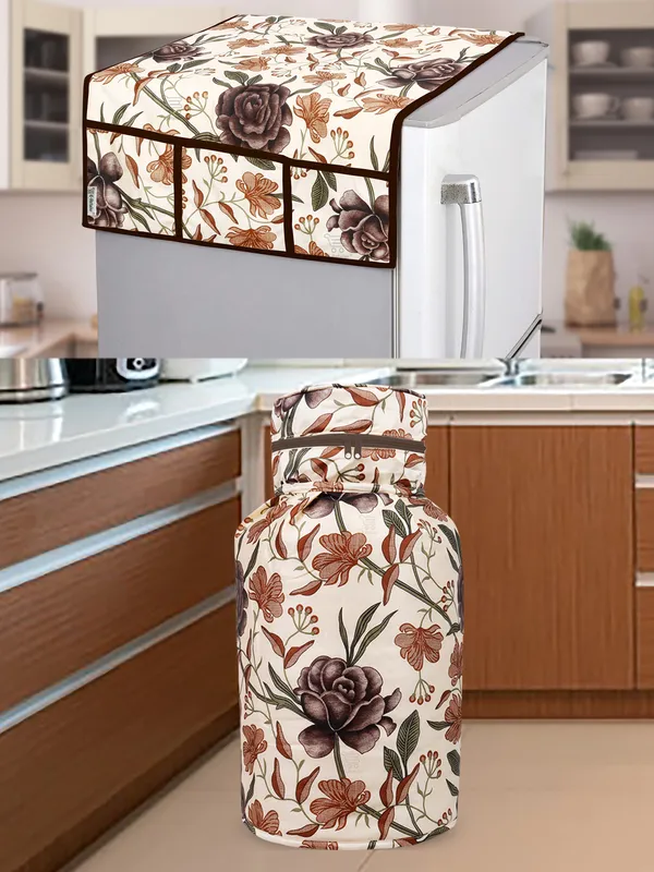 Appliances_Cover_Combo_Set_of_(1_Pc._Fridge_Top_Cover_+_1_Pc._LPG_Cylinder_Cover)