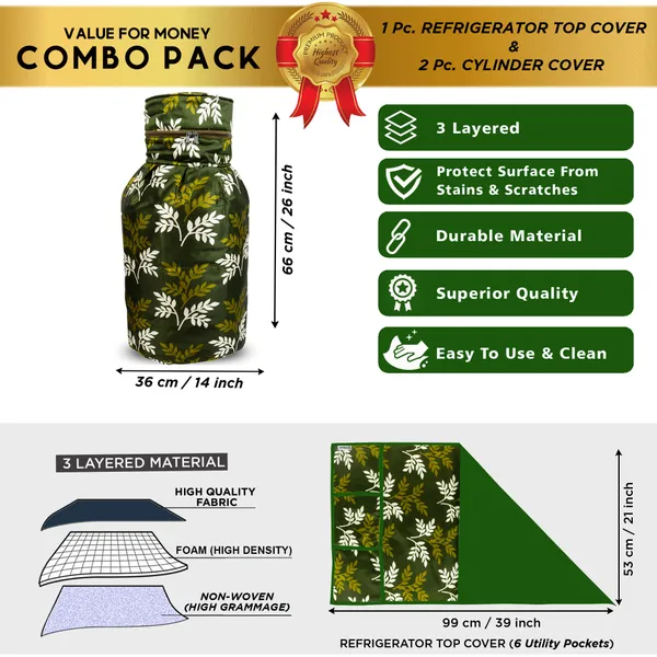Appliances_Cover_Combo_Set_of_(1_Pc._Fridge_Top_Cover_+_2_Pcs._LPG_Cylinder_Cover)