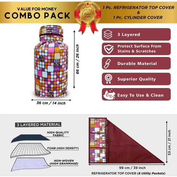 Appliances_Cover_Combo_Set_of_(1_Pc._Fridge_Top_Cover_+_1_Pc._LPG_Cylinder_Cover)