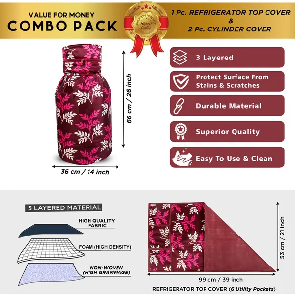 Appliances_Cover_Combo_Set_of_(1_Pc._Fridge_Top_Cover_+_2_Pcs._LPG_Cylinder_Cover)