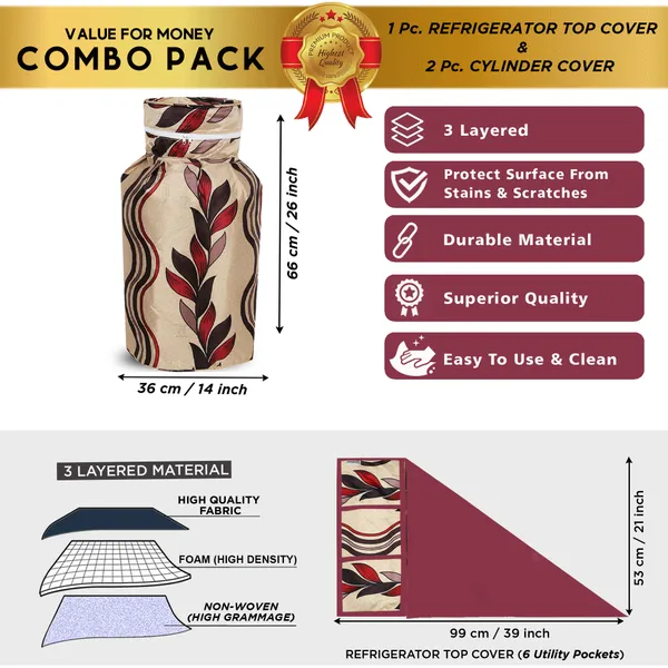 Appliances_Cover_Combo_Set_of_(1_Pc._Fridge_Top_Cover_+_2_Pcs._LPG_Cylinder_Cover)