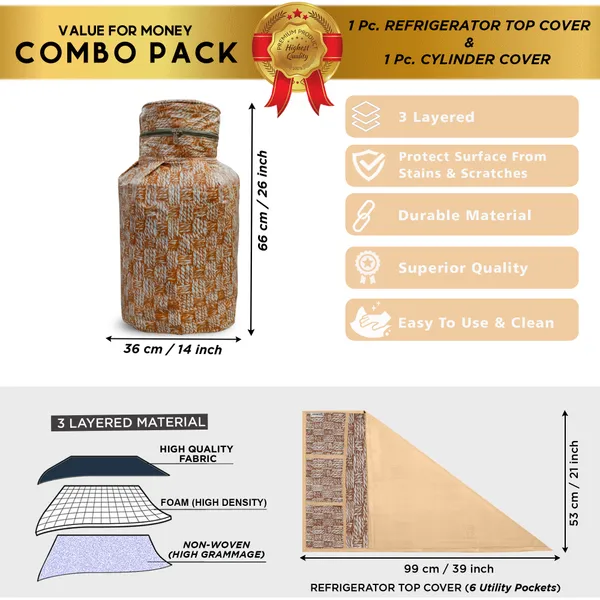 Appliances_Cover_Combo_Set_of_(1_Pc._Fridge_Top_Cover_+_2_Pcs._LPG_Cylinder_Cover)