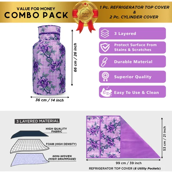 Appliances_Cover_Combo_Set_of_(1_Pc._Fridge_Top_Cover_+_2_Pcs._LPG_Cylinder_Cover)