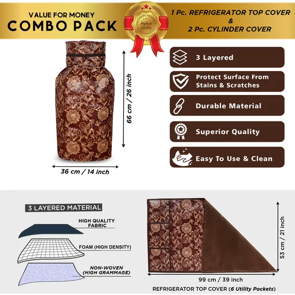 Appliances_Cover_Combo_Set_of_(1_Pc._Fridge_Top_Cover_+_2_Pcs._LPG_Cylinder_Cover)