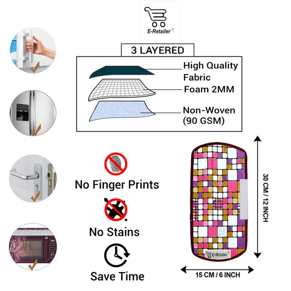 6_Pcs_Of_Cover_Multipurpose_Mats/Fridge_Mats/Refrigerator_Drawer_Mats_(Material-PP,_Color-Red,_Size-17.5X11.5_Inches)