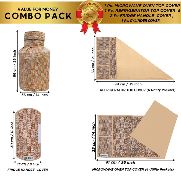 Appliance_Cover_Combo_Set_of_(1_Pc._Fridge_Top_Cover_+_2_Pcs._Fridge_Handle_Cover_+_1_Pc._Microwave_Oven_Top_Cover+_1_Pc._LPG_Cylinder_Cover)