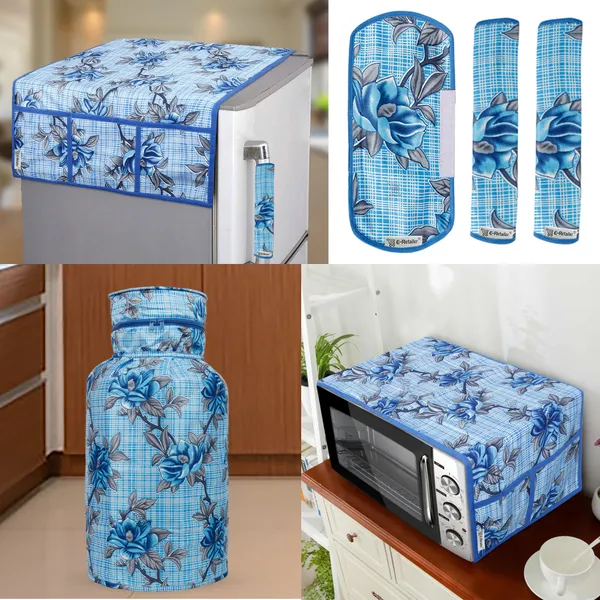 6_Pcs_Of_Cover_Multipurpose_Mats/Fridge_Mats/Refrigerator_Drawer_Mats_(Material-PP,_Color-Red,_Size-17.5X11.5_Inches)