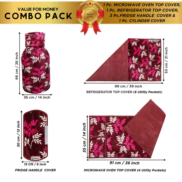 Appliance_Cover_Combo_Set_of_(1_Pc._Fridge_Top_Cover_+_3_Pcs._Fridge_Handle_Cover_+_1_Pc._Microwave_Oven_Top_Cover+_1_Pc._LPG_Cylinder_Cover)