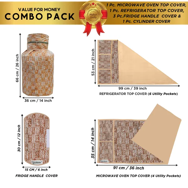 Appliance_Cover_Combo_Set_of_(1_Pc._Fridge_Top_Cover_+_3_Pcs._Fridge_Handle_Cover_+_1_Pc._Microwave_Oven_Top_Cover+_1_Pc._LPG_Cylinder_Cover)