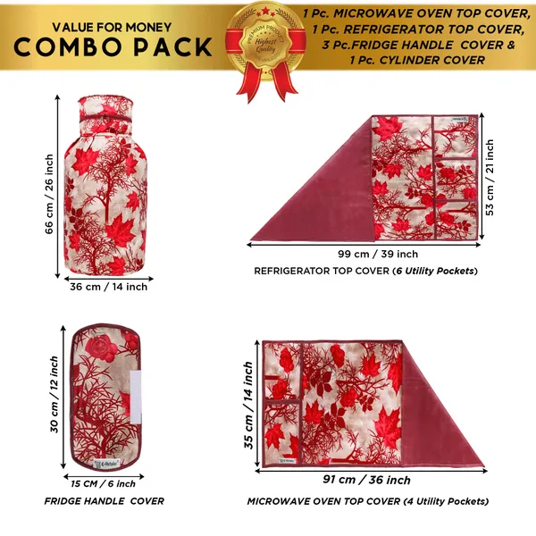 Appliance_Cover_Combo_Set_of_(1_Pc._Fridge_Top_Cover_+_3_Pcs._Fridge_Handle_Cover_+_1_Pc._Microwave_Oven_Top_Cover+_1_Pc._LPG_Cylinder_Cover)