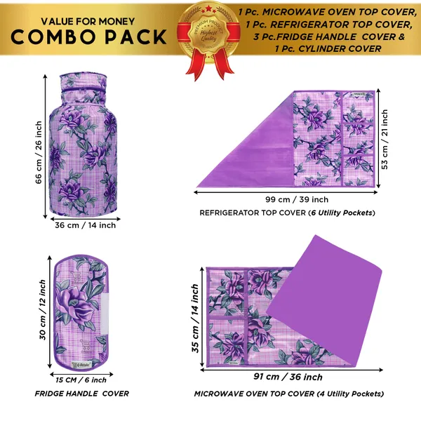 Appliance_Cover_Combo_Set_of_(1_Pc._Fridge_Top_Cover_+_3_Pcs._Fridge_Handle_Cover_+_1_Pc._Microwave_Oven_Top_Cover+_1_Pc._LPG_Cylinder_Cover)