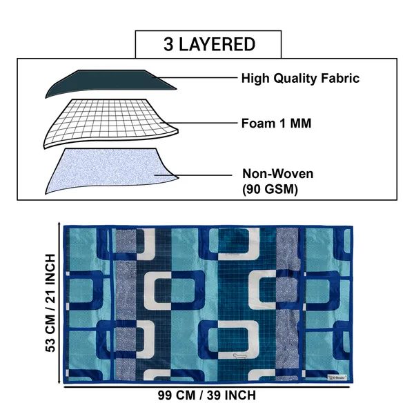 Appliance_Cover_Combo_Set_of_(1_Pc._Fridge_Top_Cover_+_3_Pcs._Fridge_Mat)
