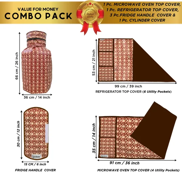 Appliance_Cover_Combo_Set_of_(1_Pc._Fridge_Top_Cover_+_3_Pcs._Fridge_Handle_Cover_+_1_Pc._Microwave_Oven_Top_Cover+_1_Pc._LPG_Cylinder_Cover)