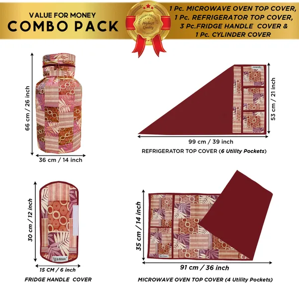 Appliance_Cover_Combo_Set_of_(1_Pc._Fridge_Top_Cover_+_3_Pcs._Fridge_Handle_Cover_+_1_Pc._Microwave_Oven_Top_Cover+_1_Pc._LPG_Cylinder_Cover)