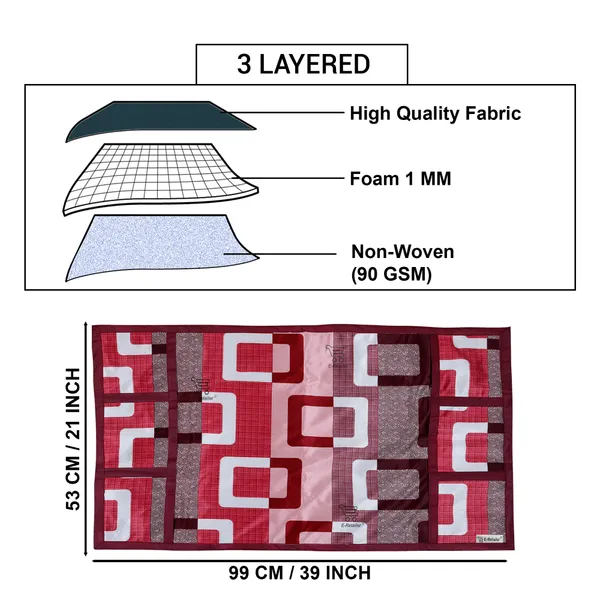 Appliance_Cover_Combo_Set_of_(1_Pc._Fridge_Top_Cover_+_3_Pcs._Fridge_Mat)