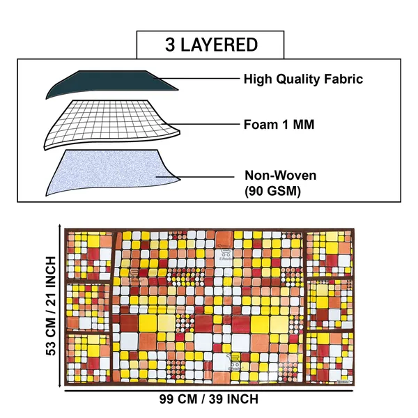 Appliance_Cover_Combo_Set_of_(1_Pc._Fridge_Top_Cover_+_3_Pcs._Fridge_Mat)