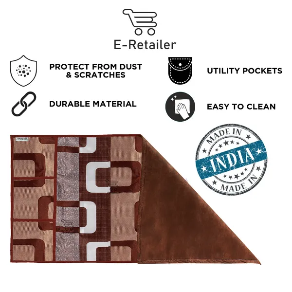 Appliance_Cover_Combo_Set_of_(1_Pc._Fridge_Top_Cover_+_3_Pcs._Fridge_Mat)
