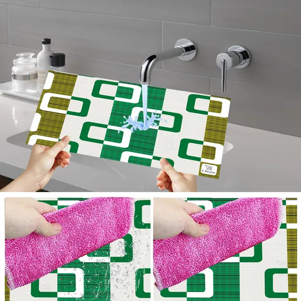 Appliance_Cover_Combo_Set_of_(1_Pc._Fridge_Top_Cover_+_4_Pcs._Fridge_Mat)